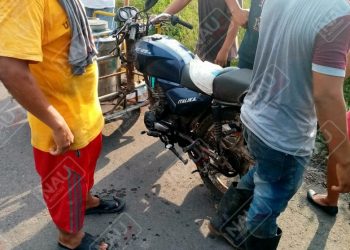 Tráiler arrolla a vendedor de nieves