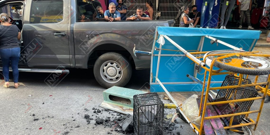 Choque Múltiple Deja Sólo Daños Materiales