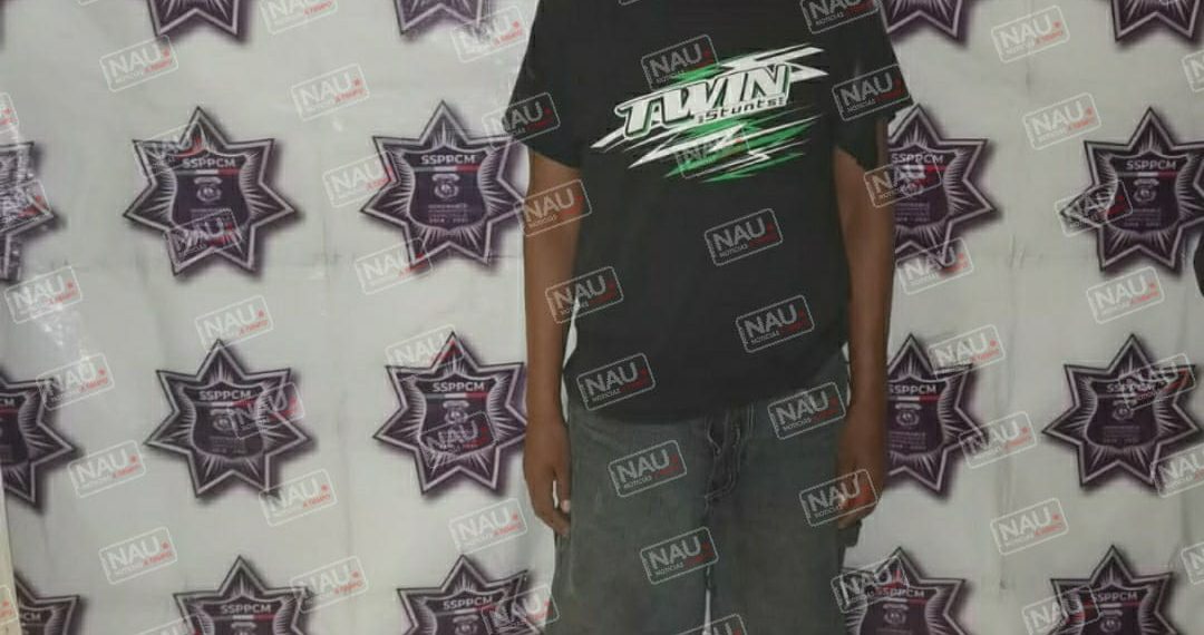 Detenido con 4 bolsitas de marihuana.