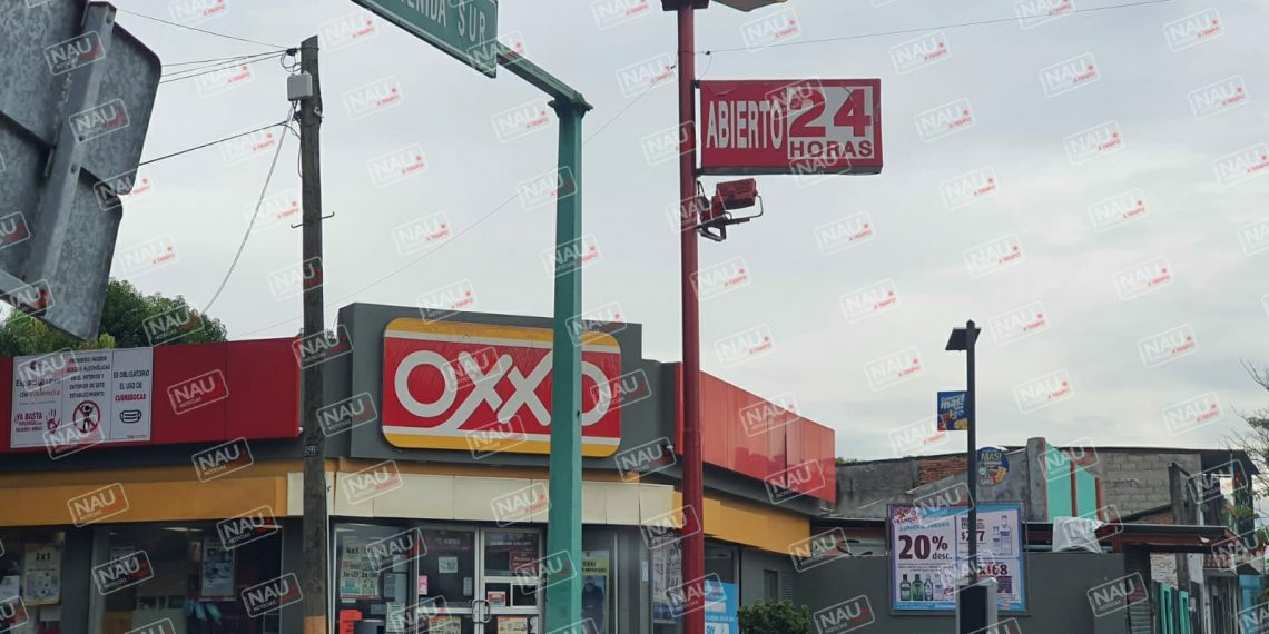 Asaltan tienda OXXO.