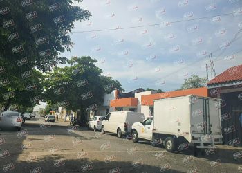 Delincuentes entran a robar a una empresa en la tercera calle oriente de Tapachula