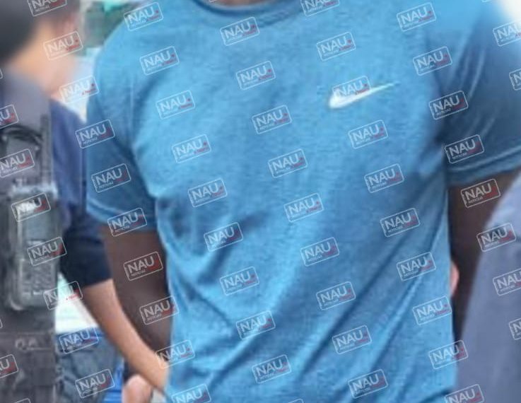 Haitianos escandalosos fueron detenidos.