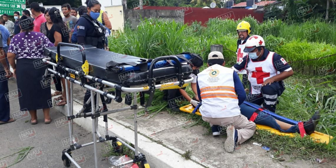 Muere persona que fue atropellada por un vehículo que se salió de la carretera