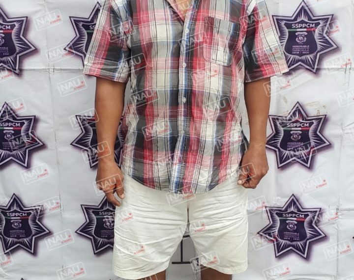 Detenido por violencia familiar.