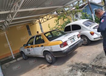 Localizan taxi robado en Fovisste