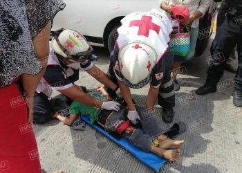 Menor chapin fue atropellado al cruzar la calle