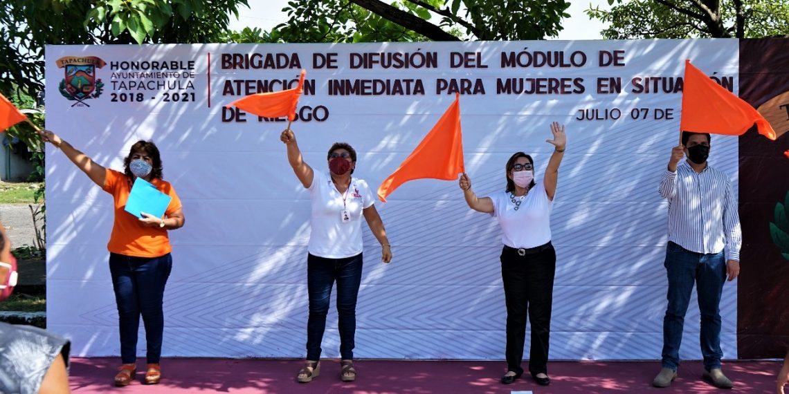 INICIARON LAS BRIGADAS DE DIFUSIÓN DEL MÓDULO DE ATENCIÓN A MUJERES PARA EVITAR LA VIOLENCIA DE GÉNERO