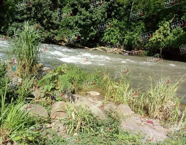 Desapareció en una poza de agua del rio Cahoacán