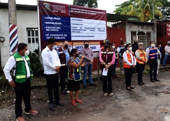 INICIAN PAVIMENTACIÓN MIXTA EN COLONIA LAS PALMERAS DE TAPACHULA