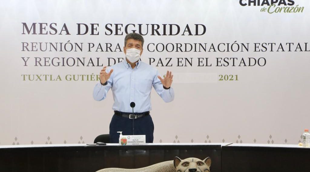 Debido a lluvias intensas en Chiapas, hay que extremar precauciones: Rutilio Escandón