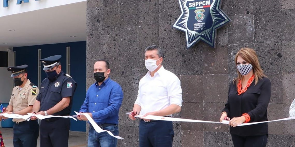 En Tapachula, inaugura Rutilio Escandón la primera Unidad de Atención Médica Policial de Chiapas