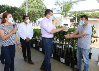 Encabeza Rutilio Escandón entrega de apoyos a productores del sector agrícola de Chiapas