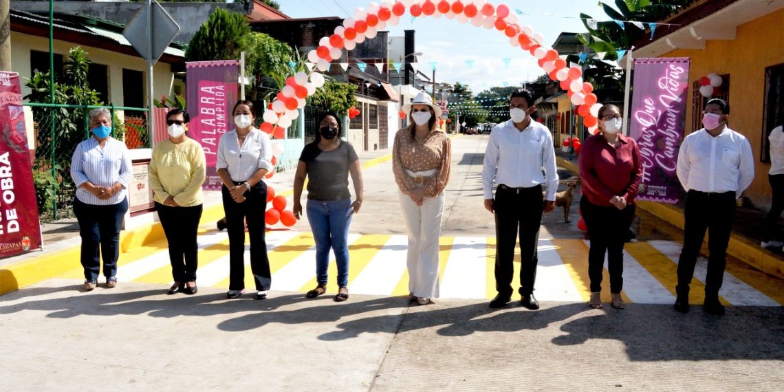 AYUNTAMIENTO DE TAPACHULA ENTREGA PRIMERA OBRA DEL EJERCICIO 2021 EN LA COLONIA BRISAS DEL TEXCUYUAPAN