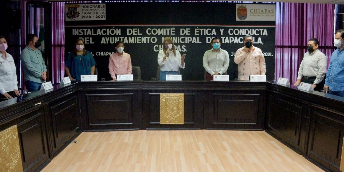 AYUNTAMIENTO DE TAPACHULA INSTALA EL COMITÉ DE ÉTICA Y CONDUCTA
