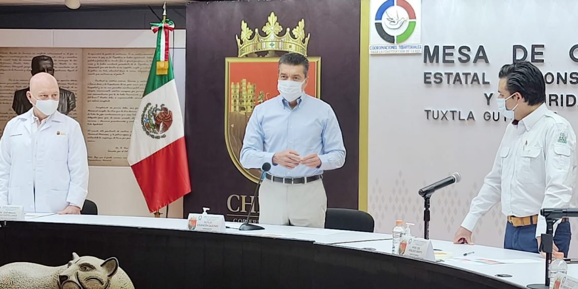 Inició en Chiapas jornada de vacunación a personas de 30 años en adelante y a jóvenes de 18 años y más