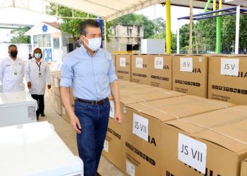 Con fortalecimiento a la Red de Frío, en Chiapas se garantizan vacunas anti COVID en óptimas condiciones