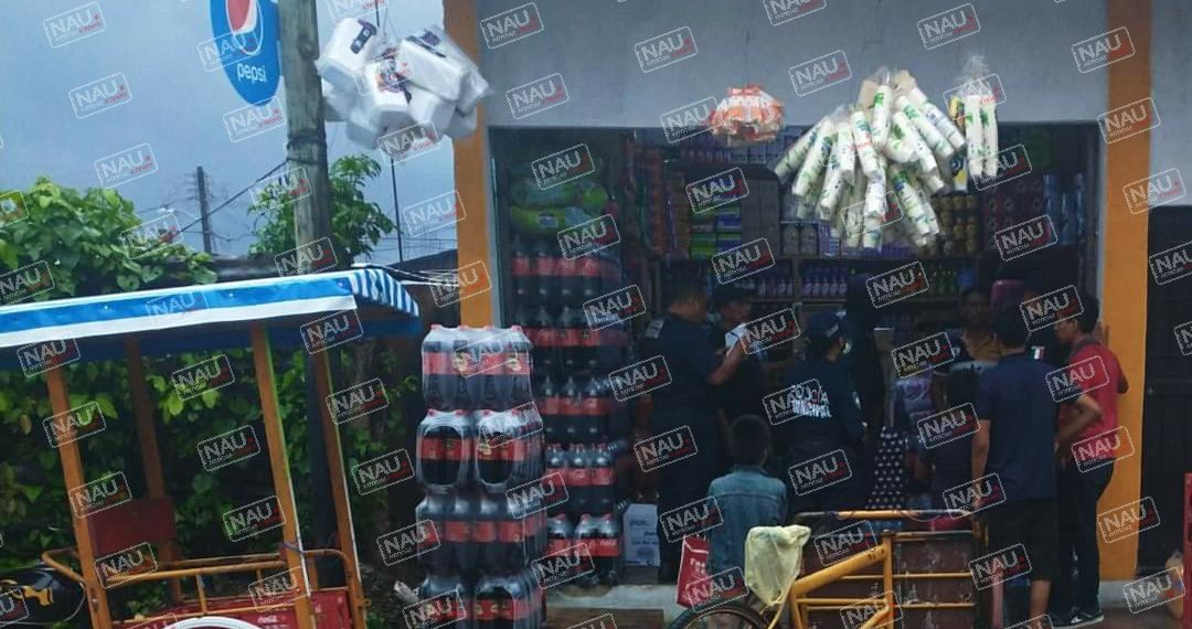 Asaltan tienda de abarrotes en Cacahoatán.