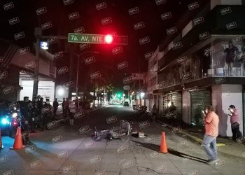 Dos Motociclista chocaron y resultaron con lesiones.