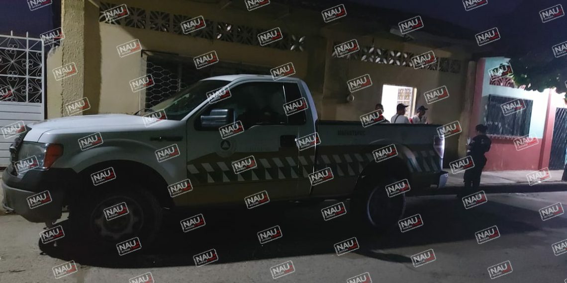 Realizan disparos contra una unidad de Protección Civil de Mapastepec.