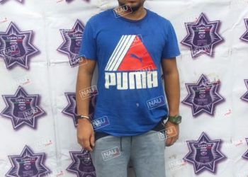 Salvadoreño golpeó a su pareja sentimental en el centro de Tapachula.