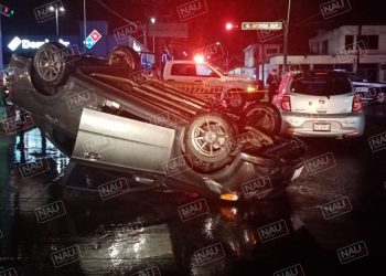 Más de 80 mil pesos en daños deja accidente