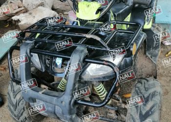 Muere mujer al caer de una cuatrimoto.