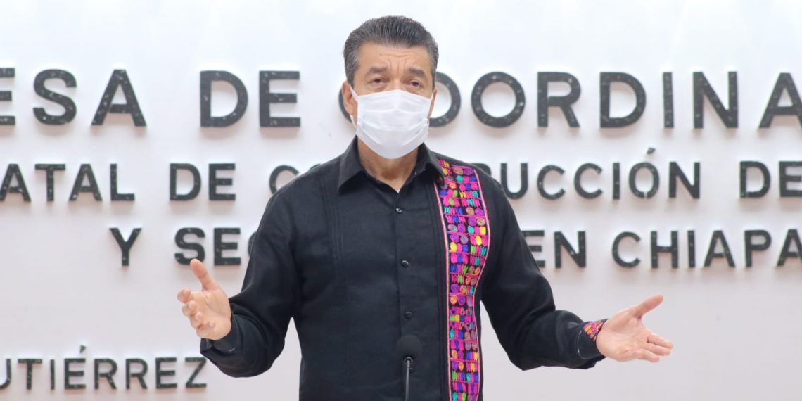 Inicia el 11 de agosto vacunación a jóvenes de 18 años en adelante, en Tuxtla y Tapachula: Rutilio Escandón