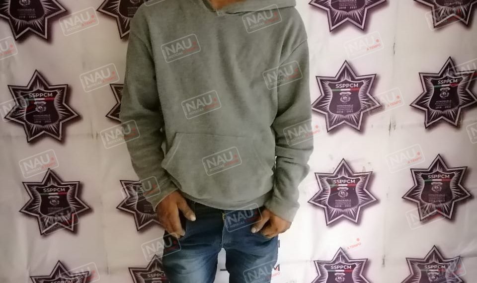 Presunto distribuidor de droga sintética Cristal, fue detenido en Puerto