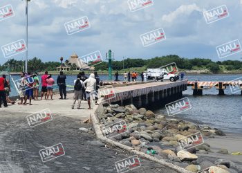 Los dos cuerpos tragados por el mar fueron rescatados por elementos del ENSAR de la armada de México.
