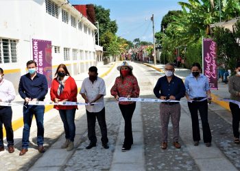 ENTREGA AYUNTAMIENTO DE TAPACHULA OBRAS CON INVERSIONES POR 9.2 MILLONES DE PESOS