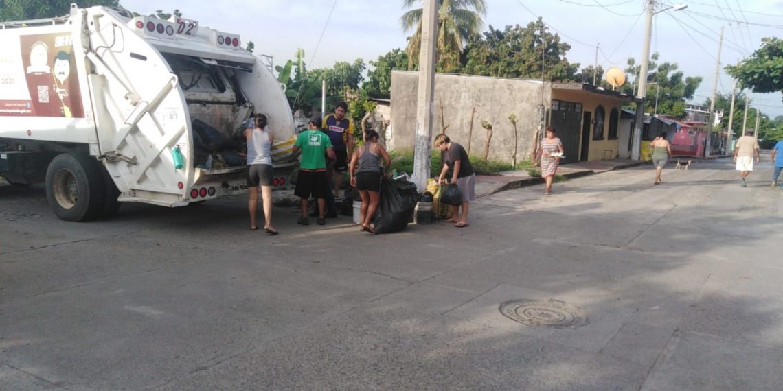 SE NORMALIZA EL SERVICIO DE LIMPIA EN TAPACHULA