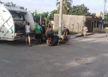 SE NORMALIZA EL SERVICIO DE LIMPIA EN TAPACHULA