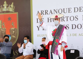 Encabeza Rutilio Escandón arranque de Proyectos de Huertos Familiares Comunitarios y Enseres Domésticos 2021