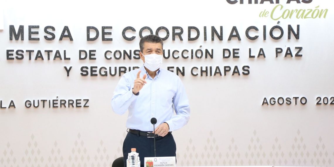 Este miércoles inicia vacunación a jóvenes de 18 años en adelante, en Tuxtla y Tapachula: Rutilio Escandón