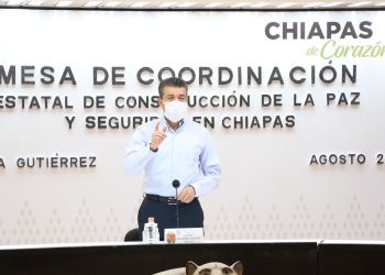 Este miércoles inicia vacunación a jóvenes de 18 años en adelante, en Tuxtla y Tapachula: Rutilio Escandón