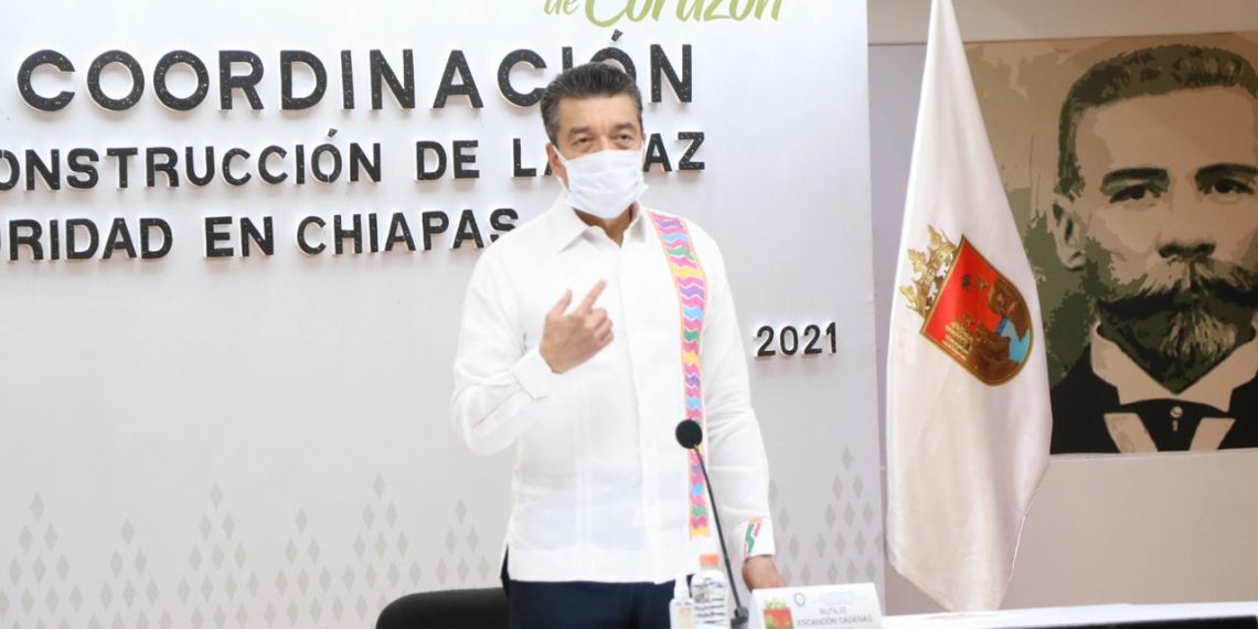 Continúa arribo de vacunas para proteger al pueblo de Chiapas contra COVID-19: Rutilio Escandón