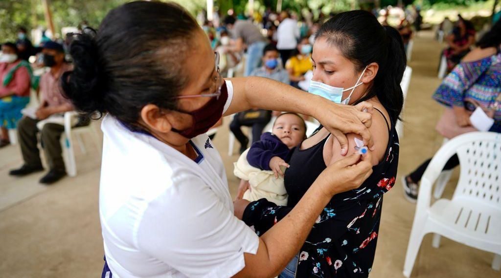 En la ruta del café la gente sí se quiere vacunar