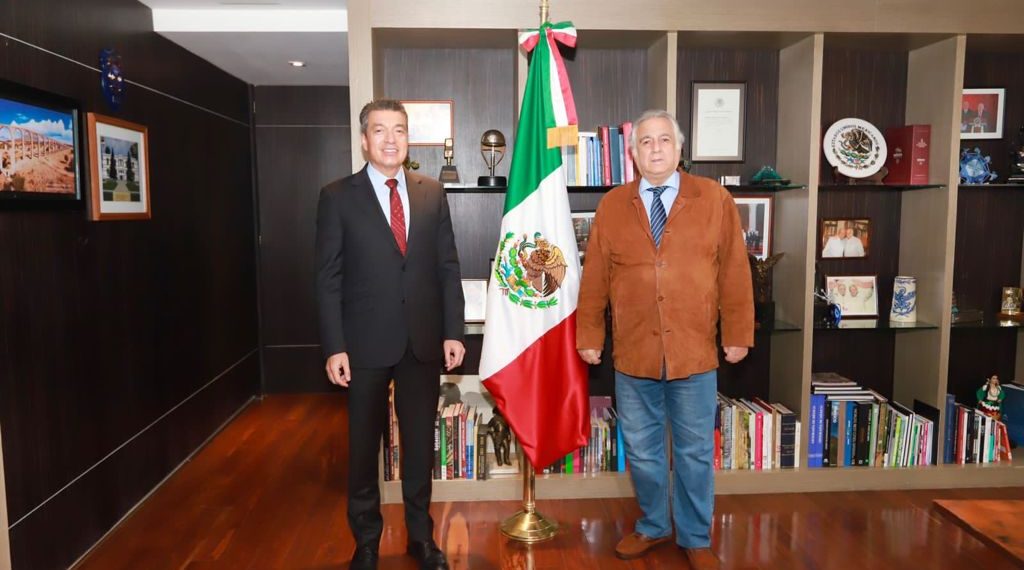 Se reúne Rutilio Escandón con el secretario de Turismo, Miguel Torruco