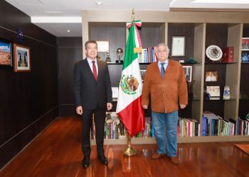 Se reúne Rutilio Escandón con el secretario de Turismo, Miguel Torruco