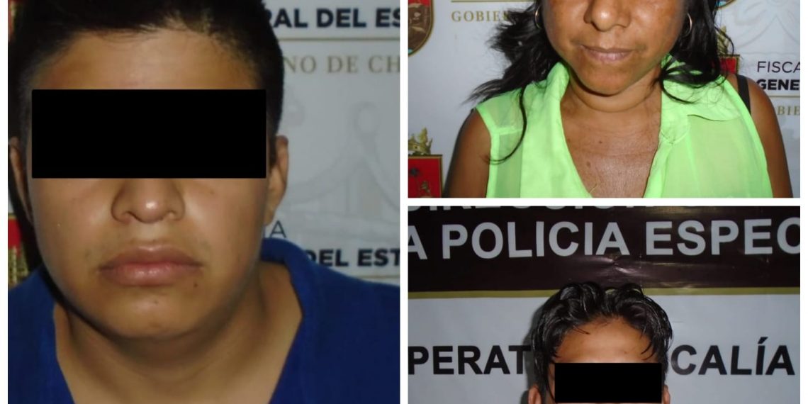 En diligencia de cateo, FGE detuvo a tres personas