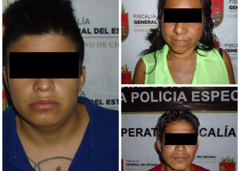 En diligencia de cateo, FGE detuvo a tres personas
