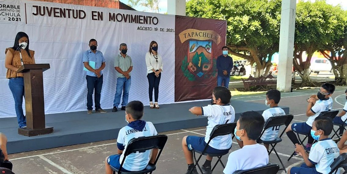 INICIA PROGRAMA “JÓVENES EN MOVIMIENTO” EN LA ZONA ALTA DE TAPACHULA