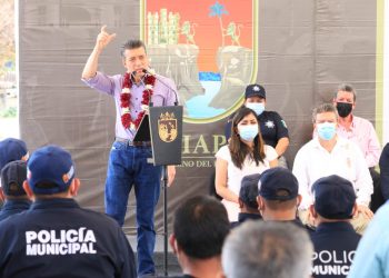 Invertimos para garantizar corporaciones policiales dignas, preparadas y profesionales: Rutilio Escandón