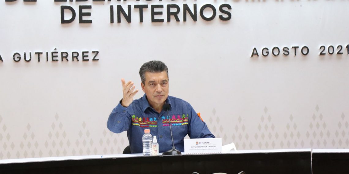 En Chiapas trabajamos en unidad para garantizar un sistema de justicia humanitario: Rutilio Escandón