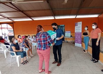 HABITANTES DE COLONIA SANTA CRUZ PARTICIPAN EN LAS “JORNADAS POR UN TAPACHULA LIBRE DE VIOLENCIA 2021”