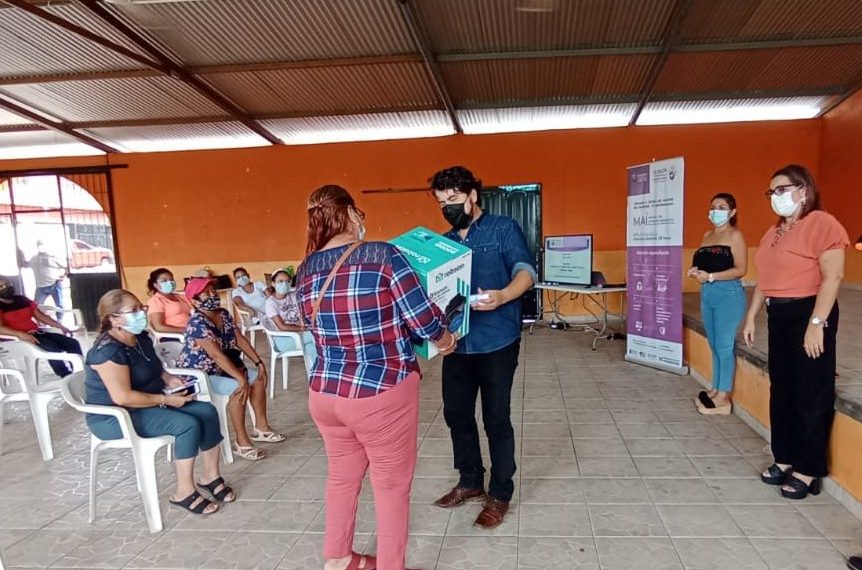 HABITANTES DE COLONIA SANTA CRUZ PARTICIPAN EN LAS “JORNADAS POR UN TAPACHULA LIBRE DE VIOLENCIA 2021”