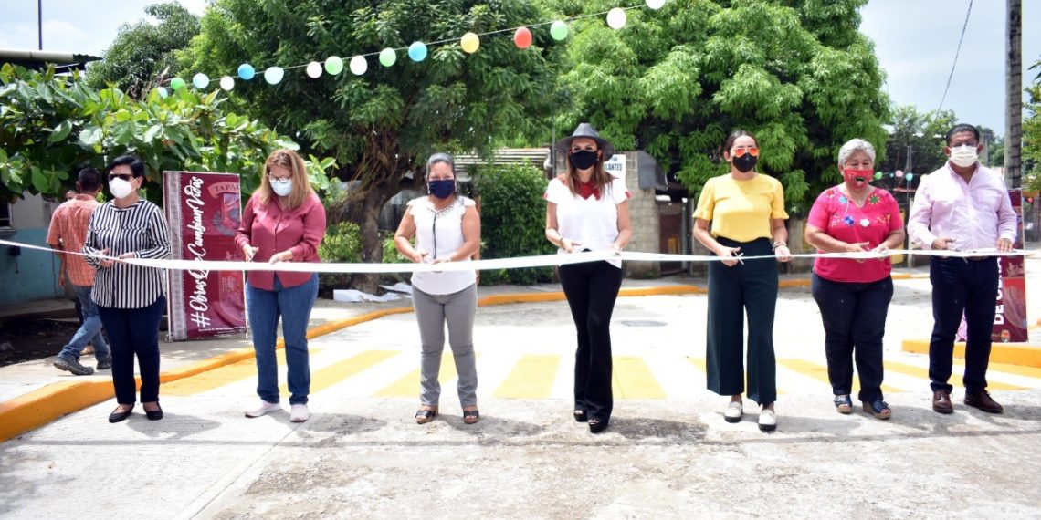 LAS COLONIAS EL ARENAL Y LOS SAUCES DE TAPACHULA ESTRENAN CALLES NUEVAS