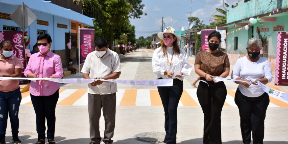 EL EJIDO RAYMUNDO ENRÍQUEZ CAMBIA SU IMAGEN CON NUEVAS CALLES