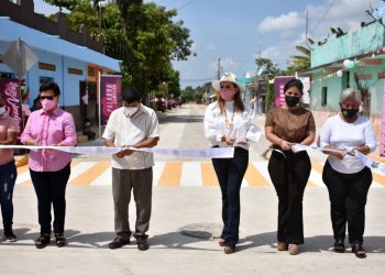 EL EJIDO RAYMUNDO ENRÍQUEZ CAMBIA SU IMAGEN CON NUEVAS CALLES