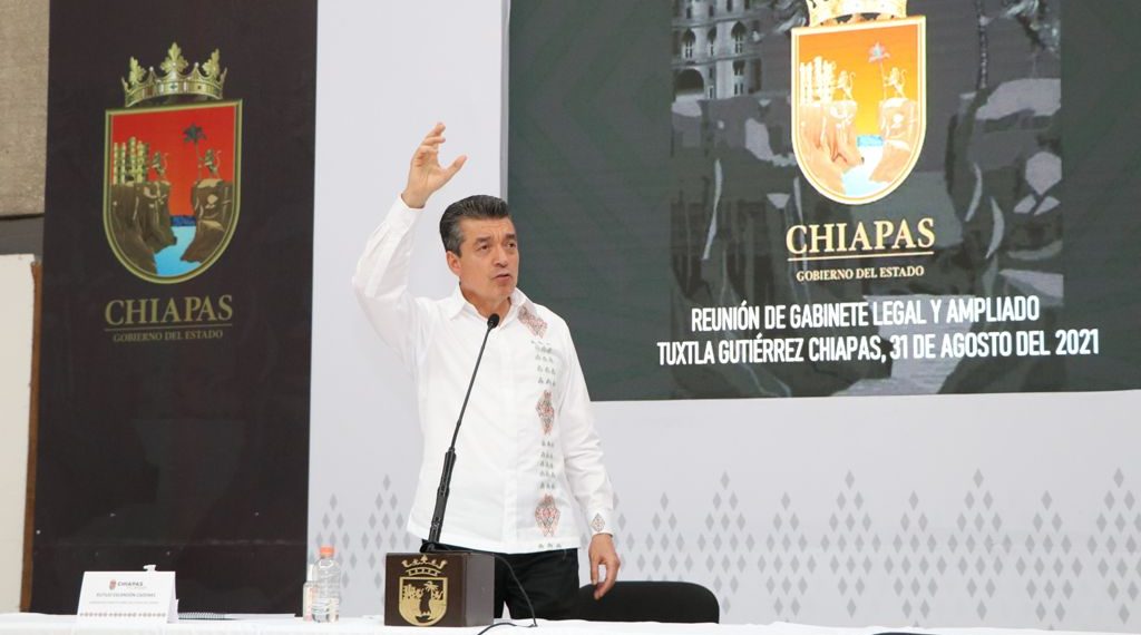 Destaca Rutilio Escandón respaldo de AMLO para atender necesidades prioritarias de Chiapas